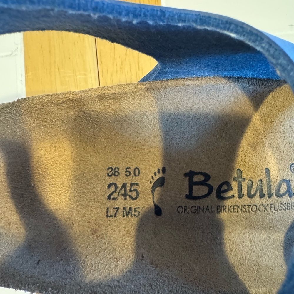 Birkenstock Betula Unisex Buckle Sandals Size Women’s 7 Men’s 5 NWOT - Picture 11 of 12